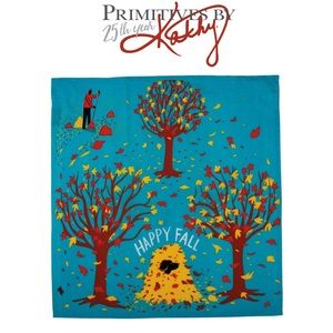 Primitives by Kathy Dish Towel- Happy Fall